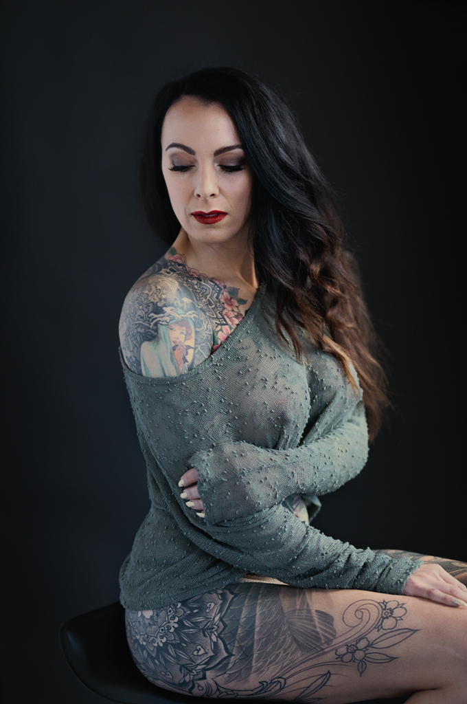 fine art boudoir tattoo art