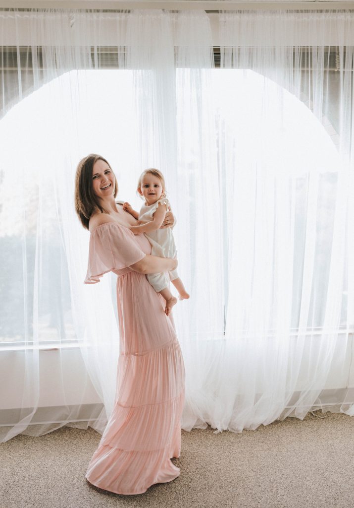 mom and her toddler boho motherhood photos