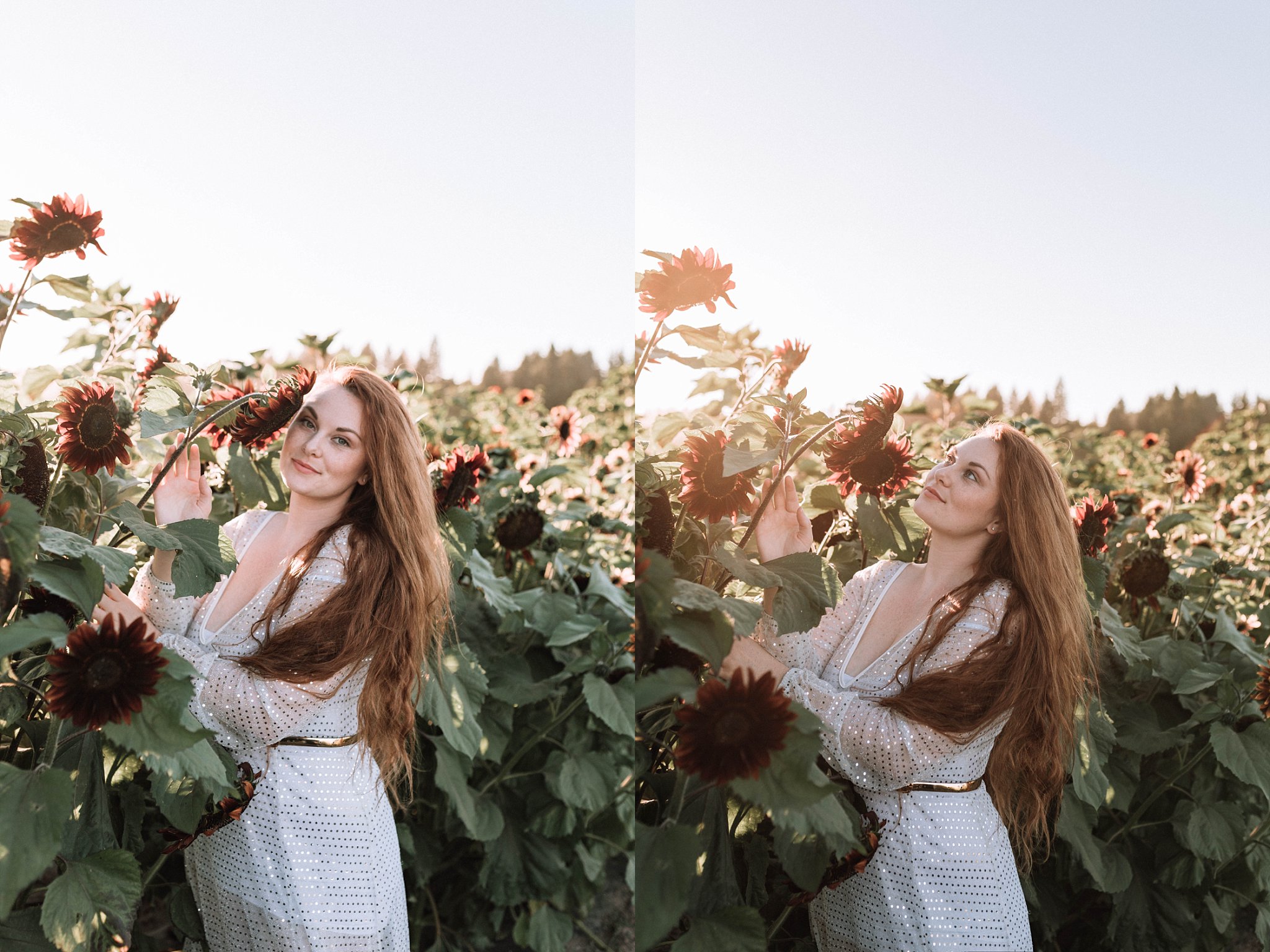 sparkle dress outdoor boudoir oregon