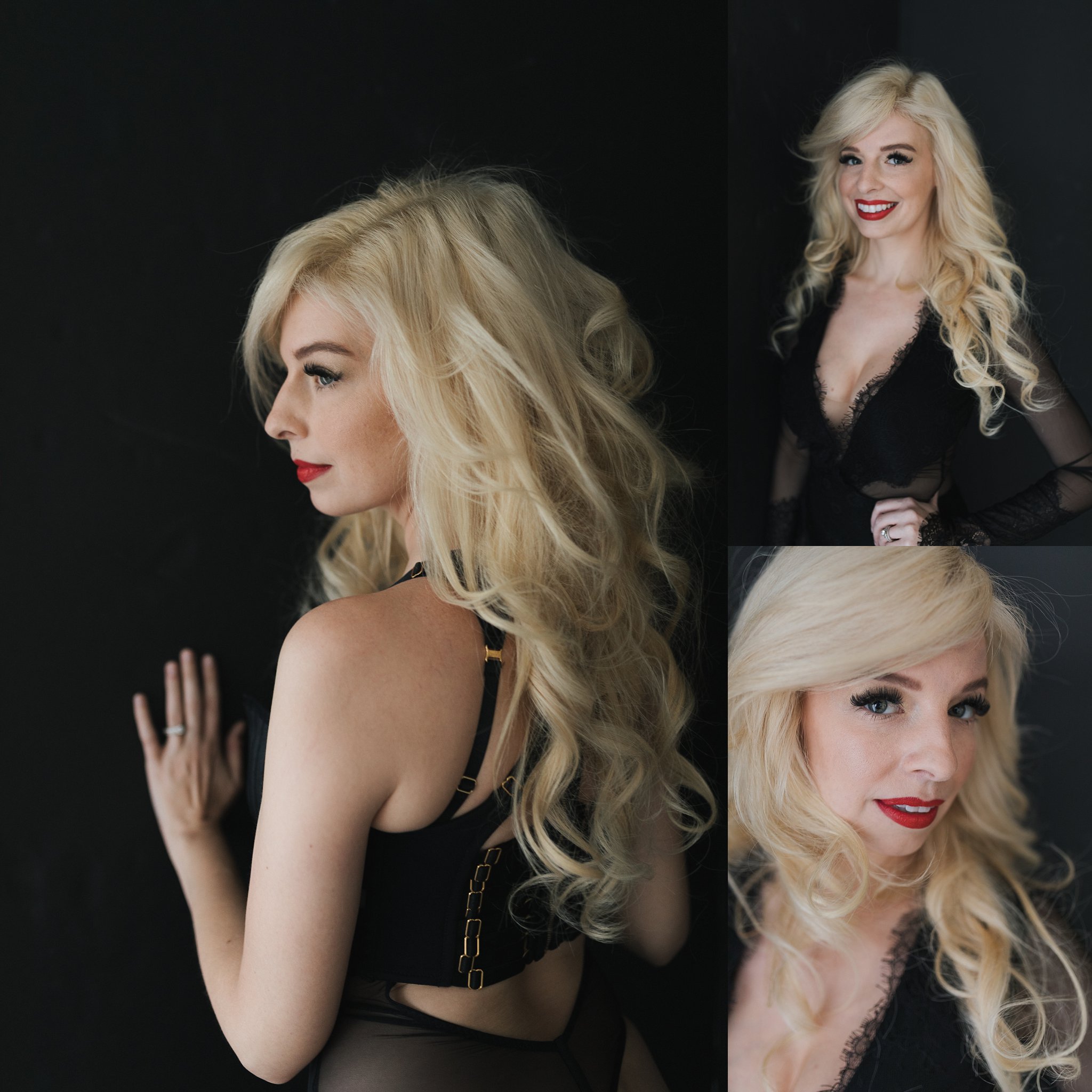 blonde beauty boidoir portland