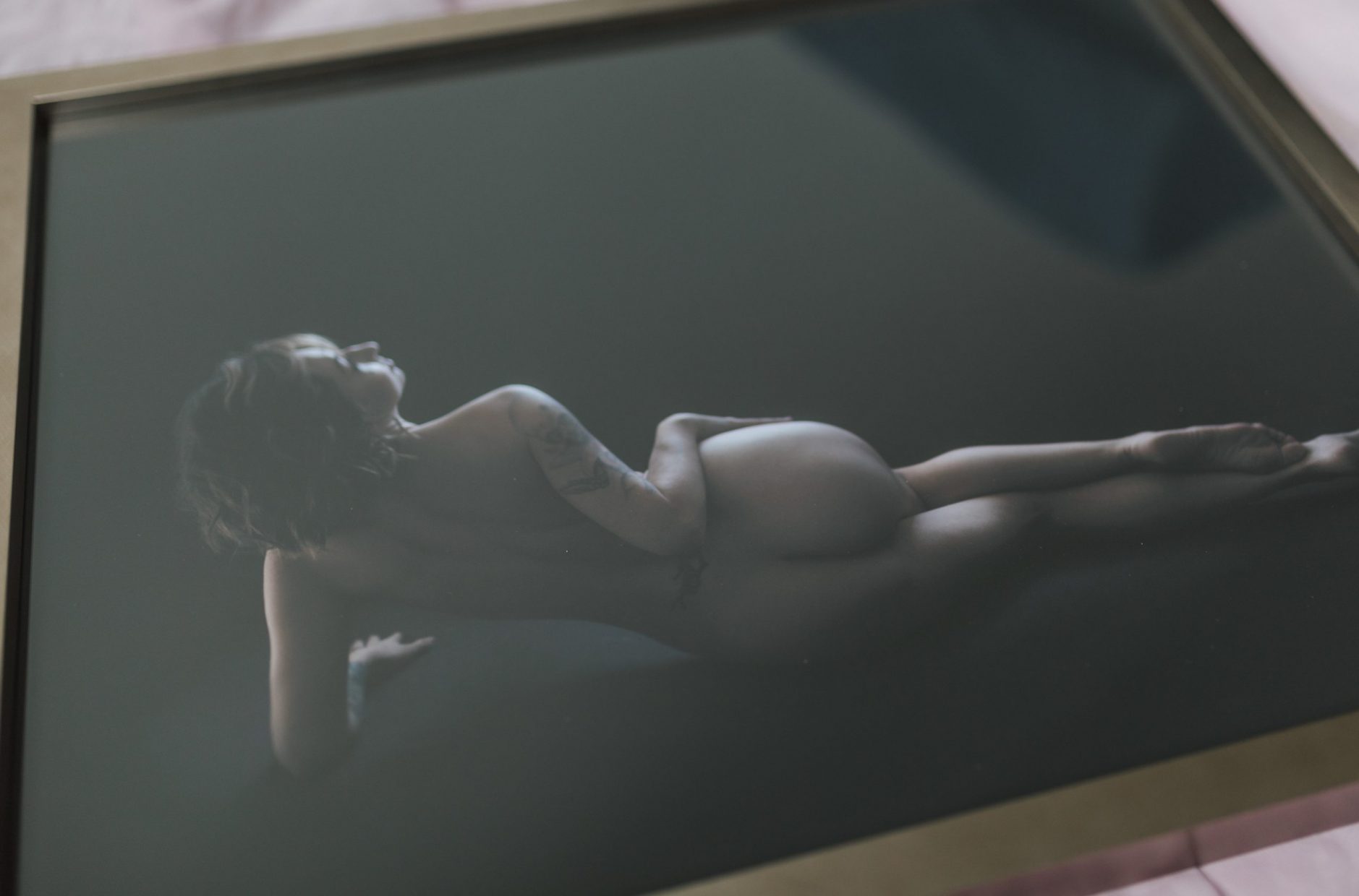 framed art fine art nude boudoir